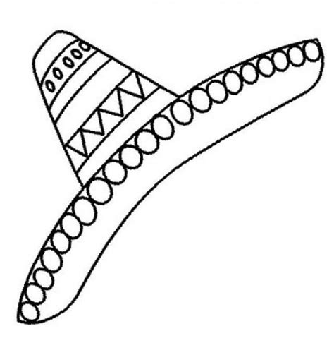 Lista Foto Dibujos Para Colorear De Sombreros Mexicanos Mirada Tensa