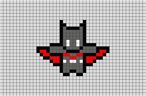Future Batman Bead Sprite Pixel Art Brik