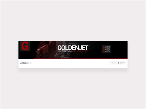 Youtube Banner Template Free Psd Freebie Supply