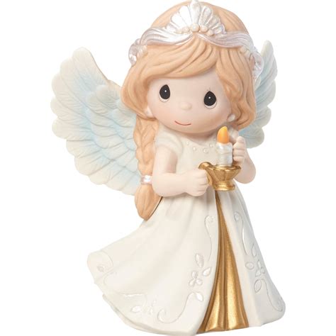Precious Moments Led Musical Angel Figurine Tware And Collectibles