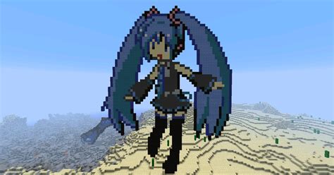 Miku Hatsune Minecraft By Bakahentai90 On Deviantart