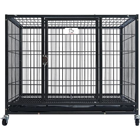 21mo Finance Homey Pet 37 Inch Heavy Duty Dog Crate Extra Strong