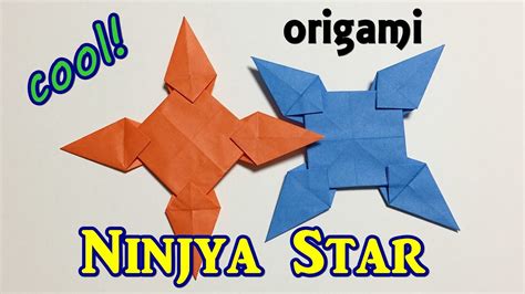 Easy But Cool Origami Ninjya Star 1 Piece Of Paper Awesome Paper
