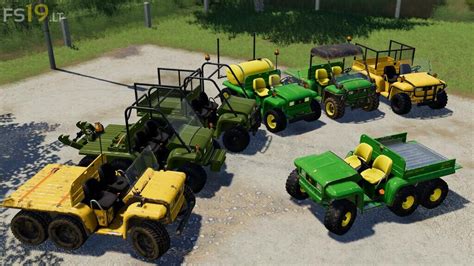 John Deere Gator Pack 2 Fs19 Mods Farming Simulator 19 Mods