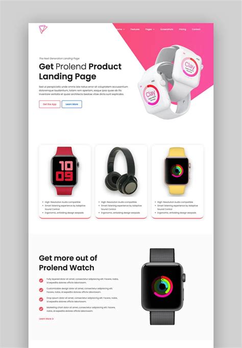 Best Product Landing Page Templates Great Examples Landing Page Landing Page
