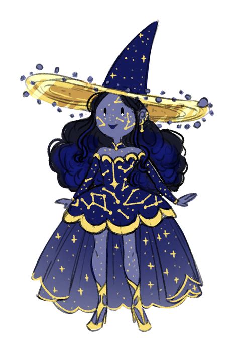 Mayakern Was Designing A Lunar Themed Witch For Patrons But She Ended