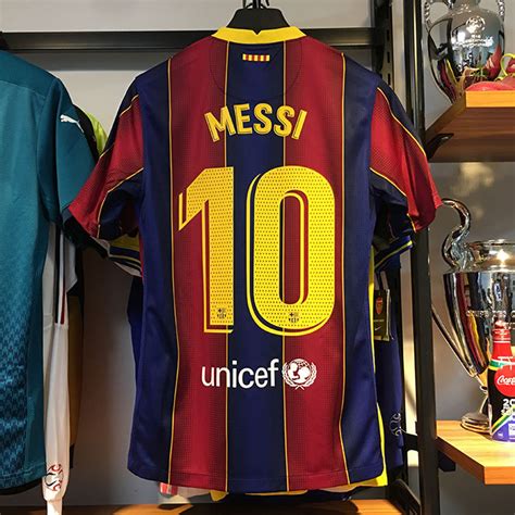 2021 Barcelona 10 Leo Messi Soccer Jersey Home Leo Messi Etsy