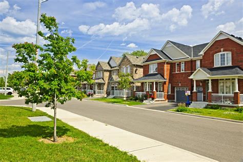 Suburban Homes Stock Image Image Of Grass Homes Residence 26070113