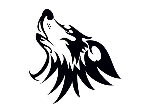 The challenge is simple, quick, and really creative compared to some of the other tiktok challenges out there. Wolf Face Outline - Coloring Home