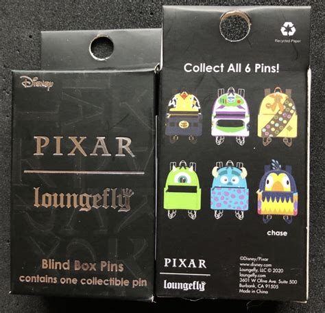 Pixar Backpacks Blind Box Loungefly Pins Disney Pins Blog