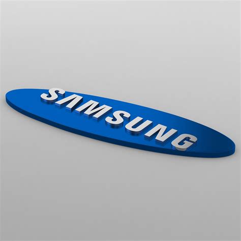 Samsung Logo 3d Print Model By 3dlogoman
