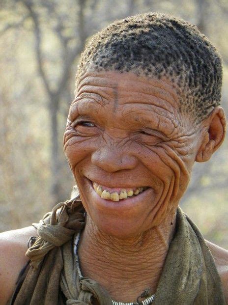 Africa Portrait Of A Khoisan Man Northern Cape South Africa