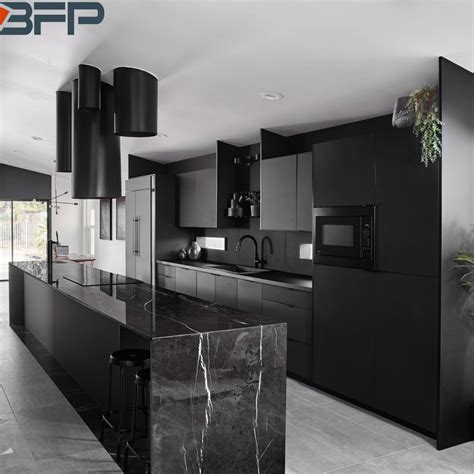 We share innovative ways you can add bold and dramatic black colored cabinetry to your kitchen space. China Northern Europe Kitchen Cabinets Black Kitchen Ideas ...