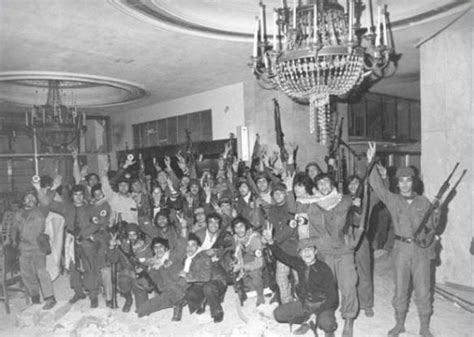 Combatants Inside The Holiday Inn In Beirut In The Mid 1970s Lebanese