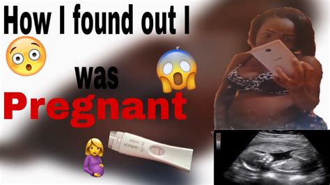 Story Time How I Found Out I Was Pregnant🤰 Youtube