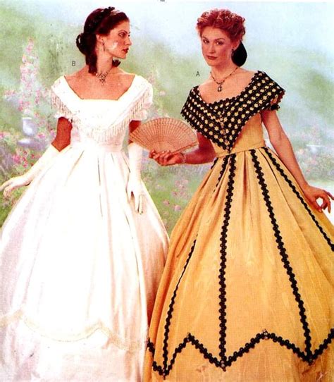 Southern Belle Wedding Civil War Era Historical Costume