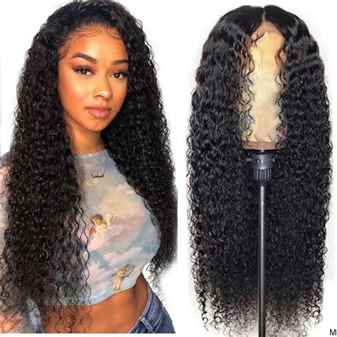 Deep Wave Closure Wig Maxine Deep Curly Lace Front Wigs X Lace Front Human Hair Wigs Pre