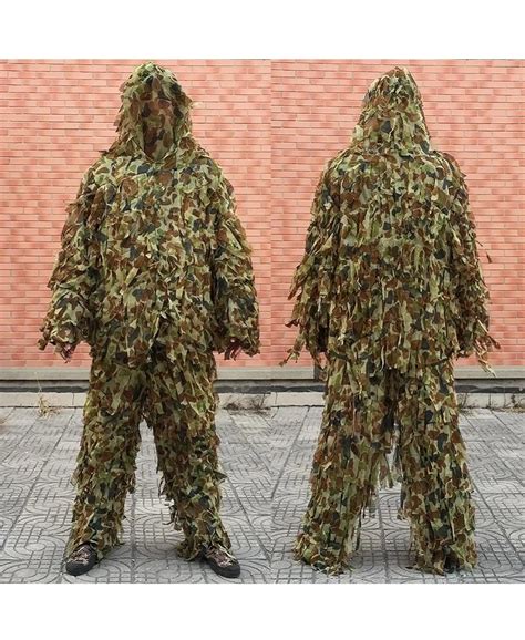 3d Leaf Army Camo Yowie Ghillie Anzug Airsoft Sniper Taktischer Jagd Anzug Jagdzelt Jagd Blind