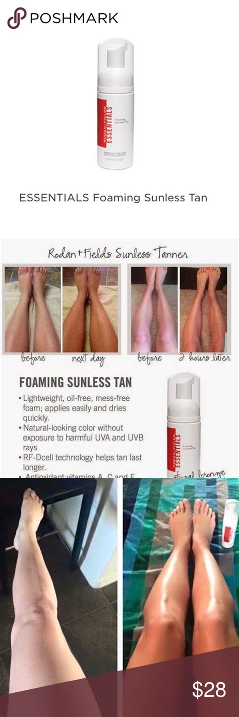 Rodan And Fields Foaming Sunless Tanner Show Off An Even Natural