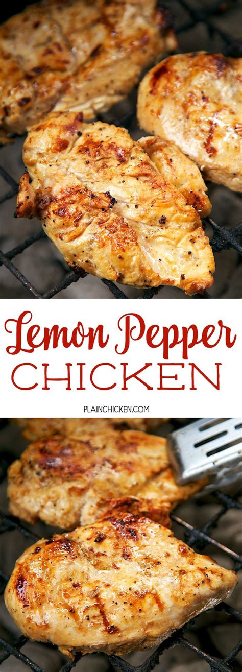 Place cornstarch in a small bowl and begin to dust chicken pieces, shaking off excess. Lemon Pepper Chicken - This chicken is CRAZY delicious ...