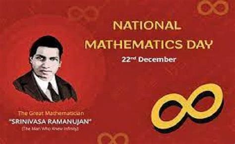 National Mathematics Day Interesting Facts About Srinivasa Ramanujan