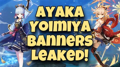 Leaks concerning genshin impact version 1.6 continue to show up online, pointing to all sorts of new content allegedly coming in the next update. LEAKED AYAKA & YOIMIYA BANNERS + Release Dates! | Genshin ...