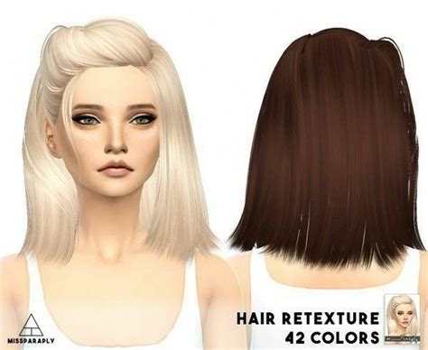 Pin By Mcribeiropinto On Conteudos Do The Sims Sims Hair Hairstyle