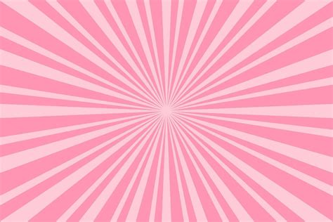 Colorful Pink Ray Star Pattern Background Sunburst Radial Backdrop