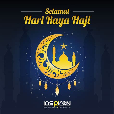 Bagikan kebahagiaan ramadan dengan ucapan ini. Selamat Hari Raya Haji from all of us at Inspiren ...