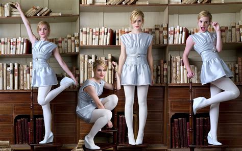 Emma Watson White Stockings Celebs