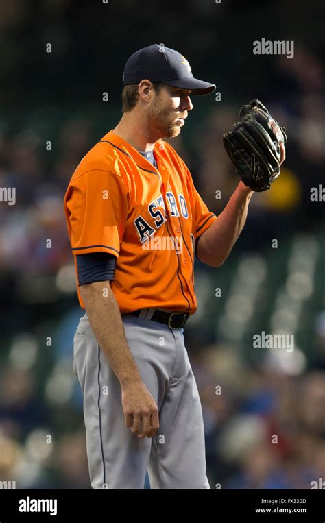 April 9 2016 Houston Astros Starting Pitcher Doug Fister 58 During