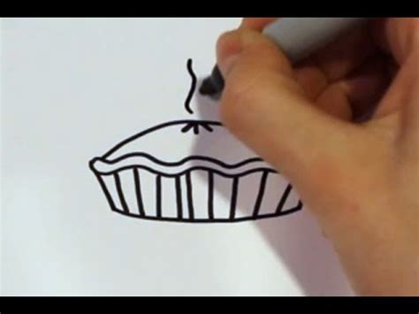 Easy step by step tutorial on how to draw a pumpkin, pause the video at every step to follow the steps carefully. How to Draw a Cartoon Pumpkin Pie - YouTube