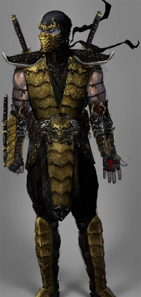 Scorpion Mortal Kombat 9 Costume