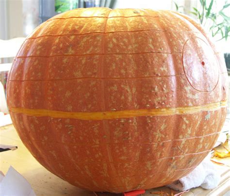 The Pumpkin Wizard View Topic Tutorial Carving The Death Star