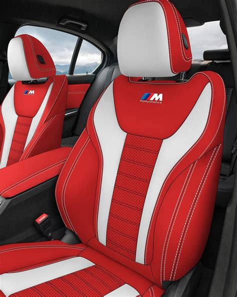 14/12/2019 interiors report abuse share a video. BMW 3 series red white black custom interior console seats ...