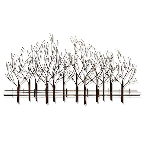 Bj Keith Metal Forest Wall Art Bed Bath And Beyond