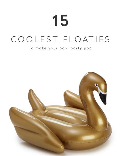 The 15 Coolest Pool Floats For Your Summer Shindigs Cool Pool Floats