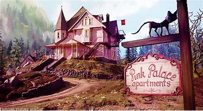 Coraline Palace Pink Apartments Jones Parents Ophelia