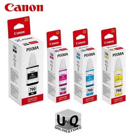 Canon Gi 790 Set Of Refill Inks For Pixma G2010 G3010 G4010 Set Of 4