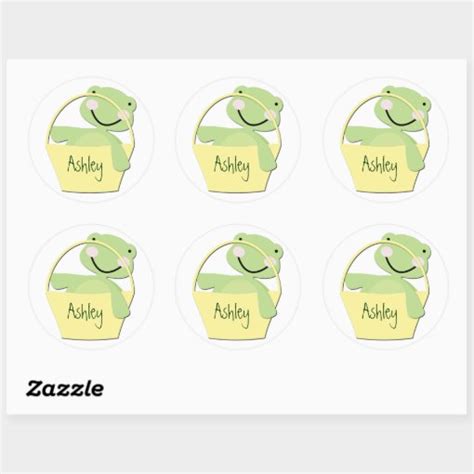 Personalized Turtle Name Tags Zazzle