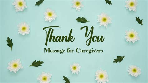 How To Write A Thank You Note To A Caregiver After A Death Sympathy