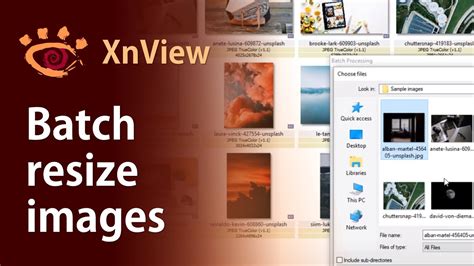 How To Batch Resize Images With Xnview For Free Xnview Resize