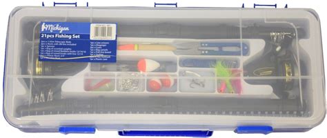 Fully loaded tackle box to make fishing easy. Starter Fishing Kit Set For Beginners/Kids Carp/Coarse Rod ...