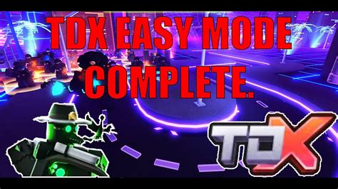 Tdx Easy Mode Complete Youtube