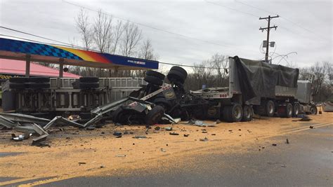 1 Killed In West Michigan Head On Crash Involving Semi Trucks
