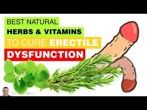 Best Natural Herbs Vitamins To Cure Erectile Dysfunction By Dr Sam Robbins Khao Ban Muang