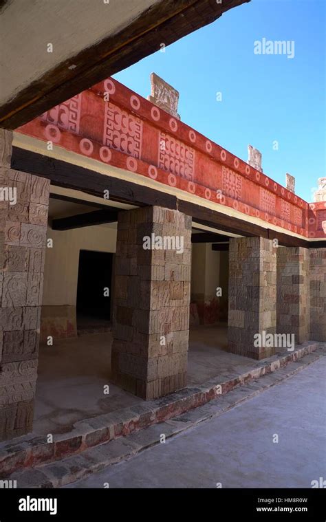 Quetzalpapalotl Butterflies Palace Teotihuacan Mexico Stock Photo