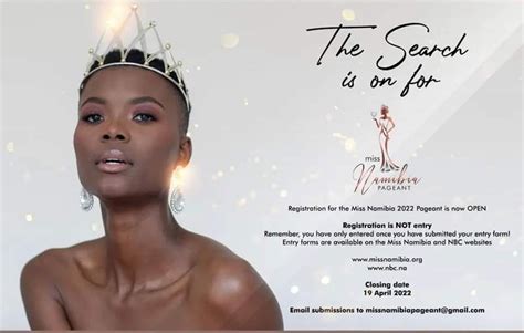 The Search Is On For Miss Namibia Nam Vacancies By Sebby
