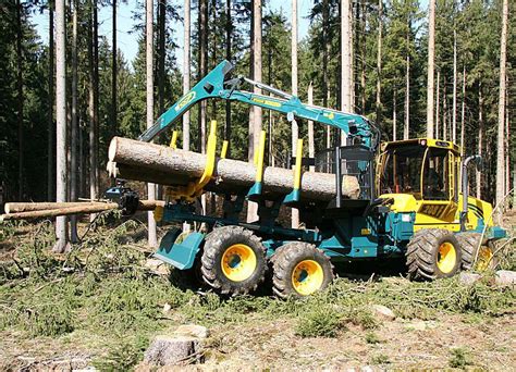 Combination Forestry Forwarder F Hsm Hohenloher Spezial Maschinenbau