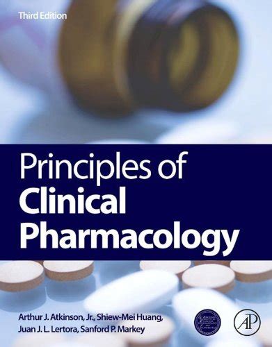 Principles Of Clinical Pharmacology Ebook Atkinson Jr Arthur J Jr